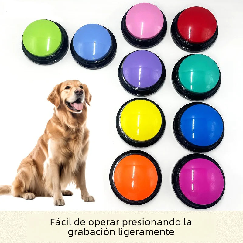 Bouton d’apprentissage interactif pour chien